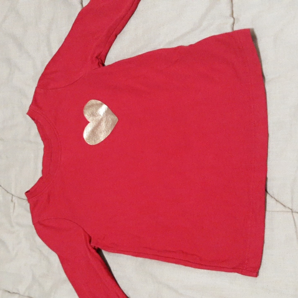 Cat & Jack heart shirt